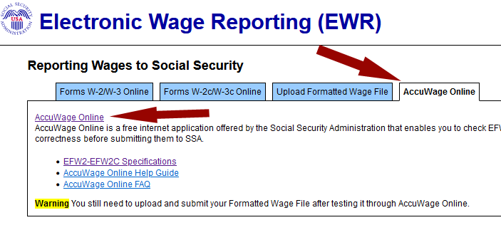 AccuWage Online